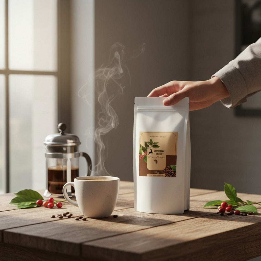 Etiyopya Sidamo Kahve 100 Gr - Hediye Kutusu