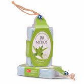 Hediye Kutusu Aloe Vera İpli Boncuklu Sabun, zeytinyağı bazlı, doğal, ferahlatıcı ve cilt dostu.