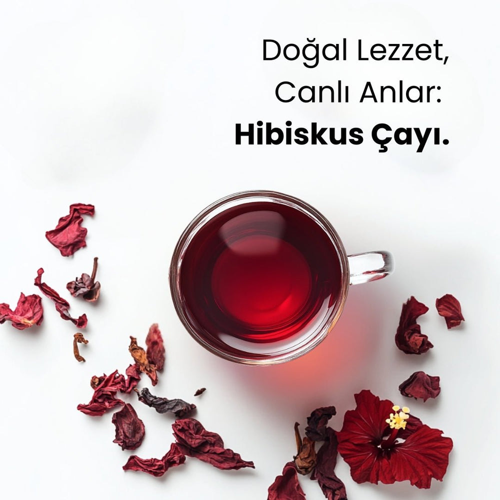 Hibiskus Çayı 50 Gram - Hediye Kutusu
