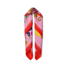 Leopar Desen Bandana Fular - Hediye Kutusu