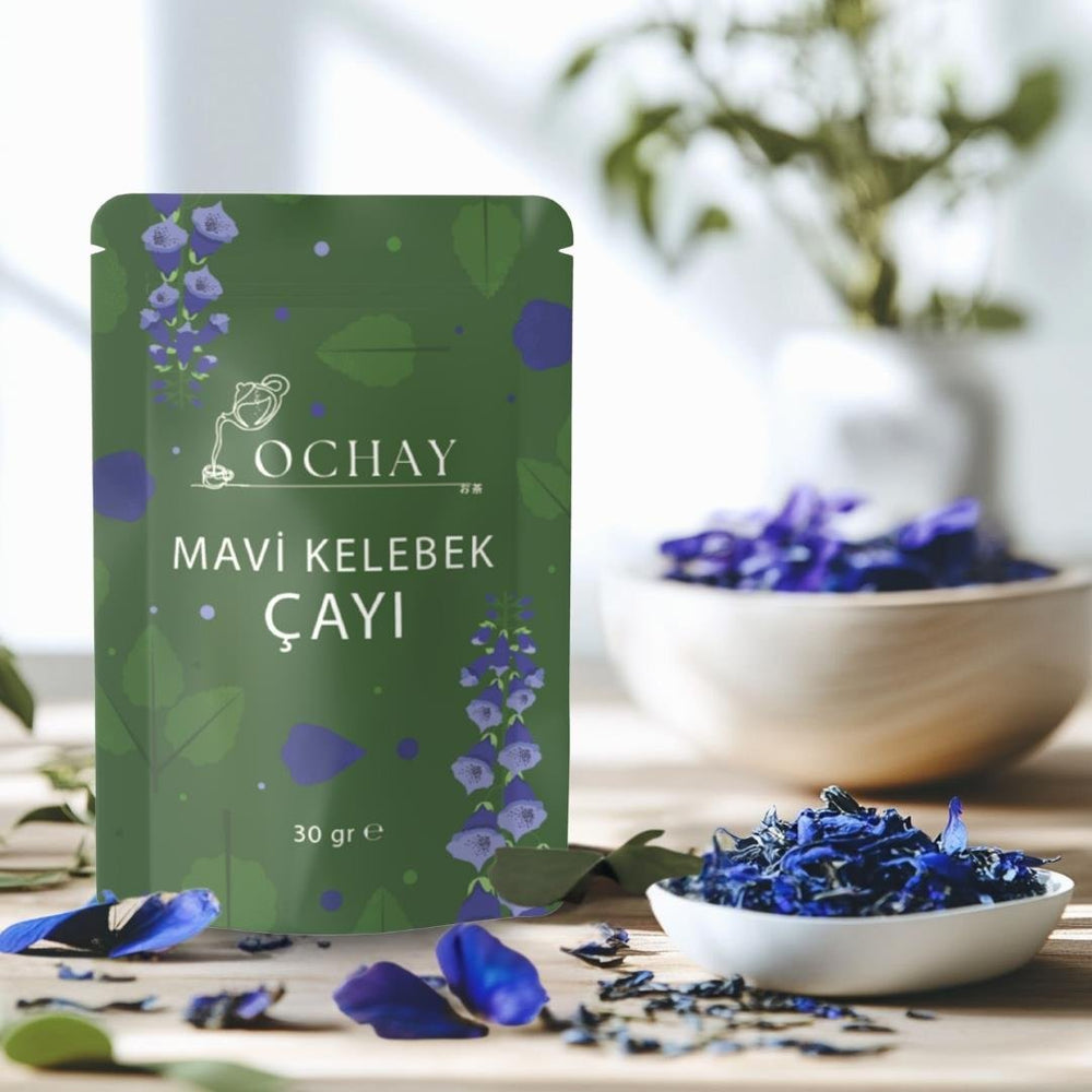 Mavi Kelebek Çayı 30 Gram - Hediye Kutusu