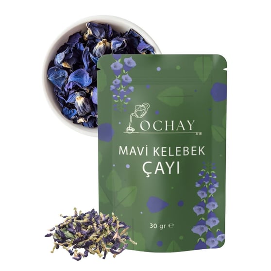 Mavi Kelebek Çayı 30 Gram - Hediye Kutusu