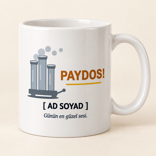 Paydos Düdüklü İsimli İşçi Kupası - Hediye Kutusu