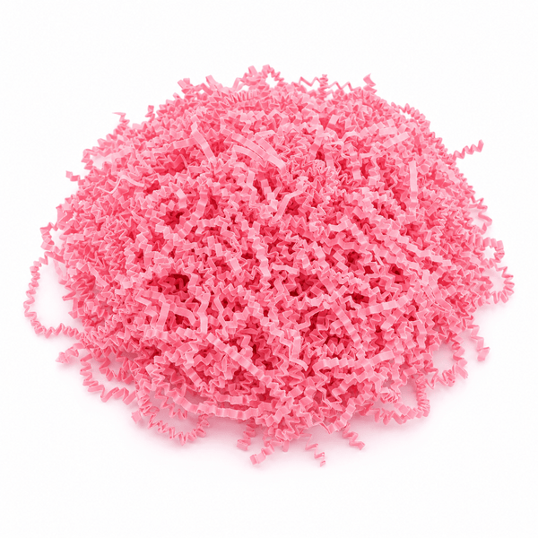 Pembe Kırpık Zigzag Dolgu Kağıdı 50gr - Hediye Kutusu