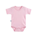 Pembe Pamuklu Bebek Body (0-3 Ay)