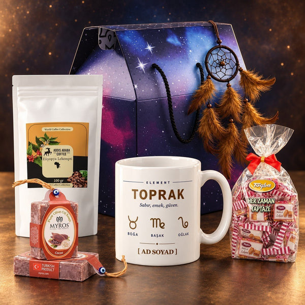 Toprak Burçları Hediye Kutusu - Hediye Kutusu