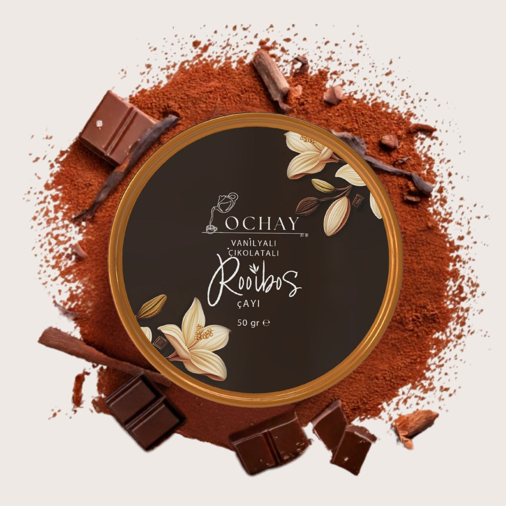 Vanilyalı Çikolatalı Rooibos 50 Gram - Hediye Kutusu