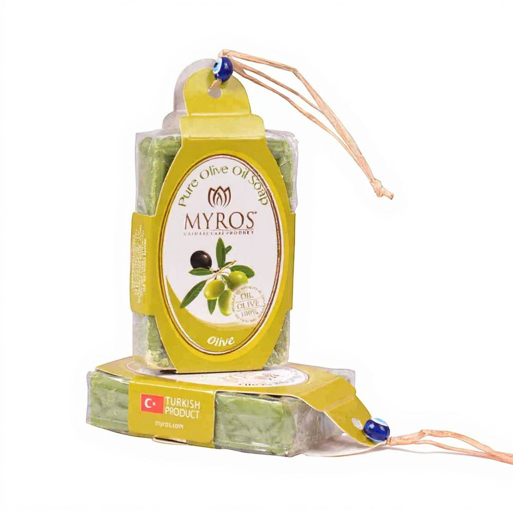Zeytin İpli Boncuklu Sabun - Hediye Kutusu