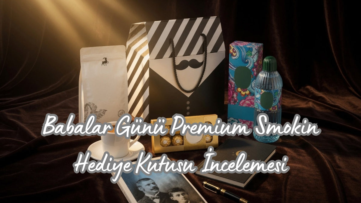 Babalar Günü Premium Smokin Hediye Kutusu İncelemesi Şık ve Anlamlı Bir Sürpriz - Hediye Kutusu