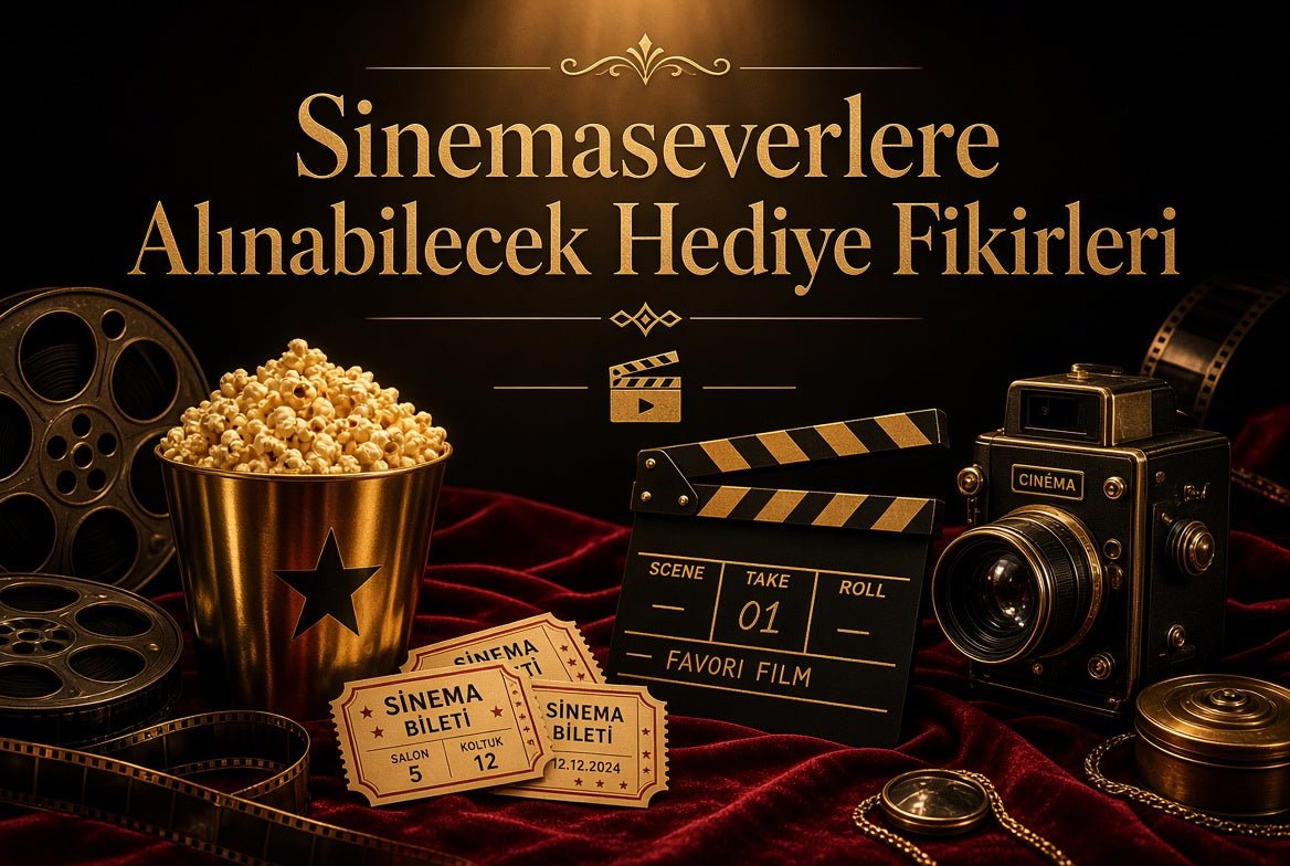 Sinemaseverlere Alınabilecek Hediye Fikirleri - Hediye Kutusu