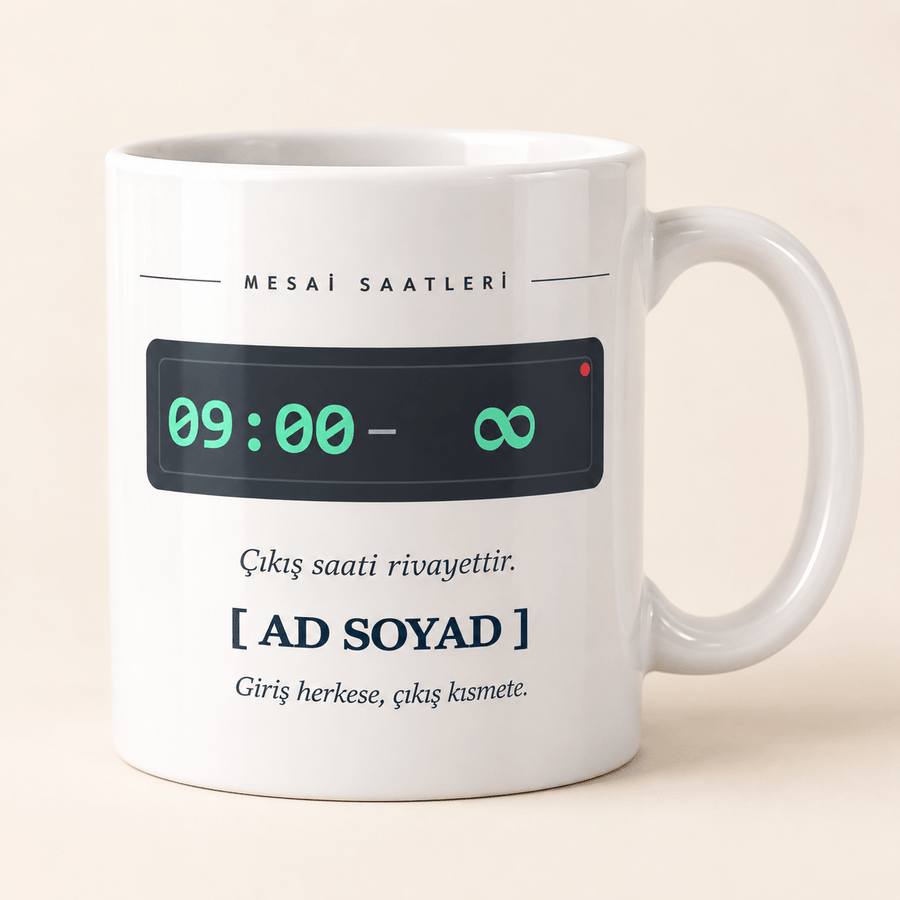 "09:00 – Sonsuz" Mesai Saatli Müdür Kupası - Hediye Kutusu