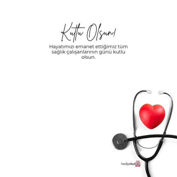 14 Mart Tıp Bayramı Sağlık Çalışanları Tebrik Kartı