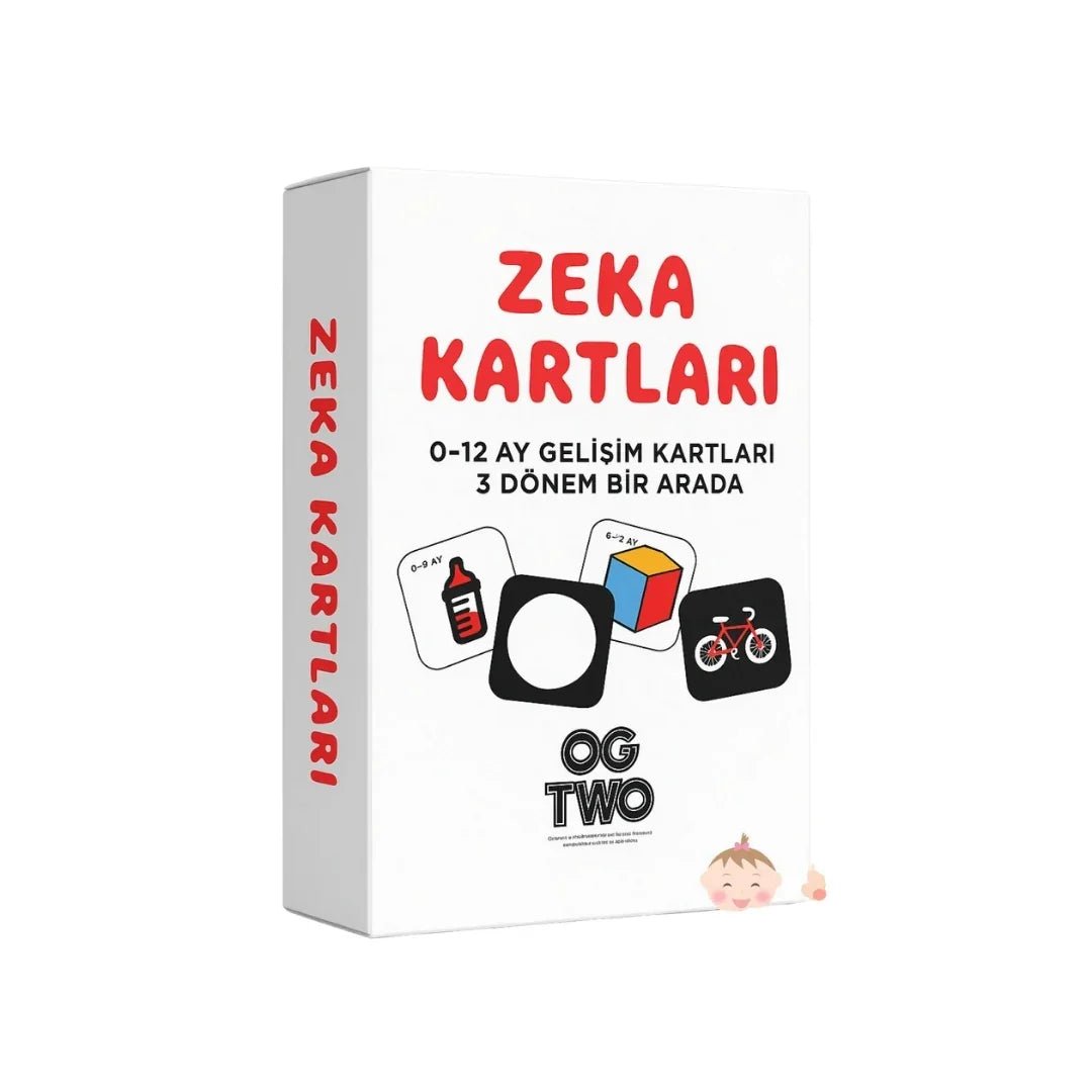 3 Dönem Bir Arada Bebeğimin İlk Zeka Kartları 0 - 12 Ay - Hediye Kutusu