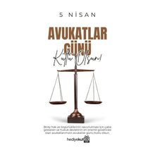 5 Nisan Avukatlar Günü Tebrik Kartı