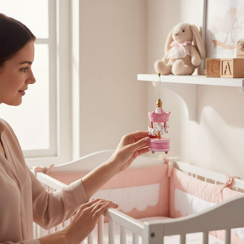 Ahşap Atlı Karınca Pembe