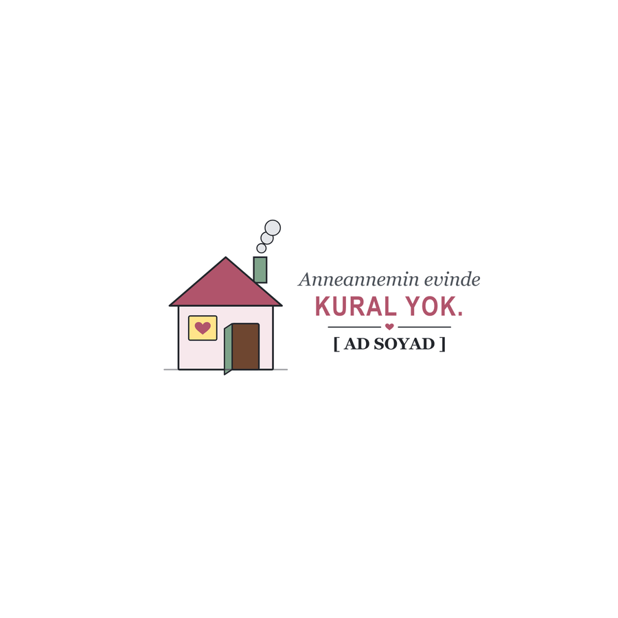 Anneannemin Evi - İsimli Anneanne Kupası - Hediye Kutusu