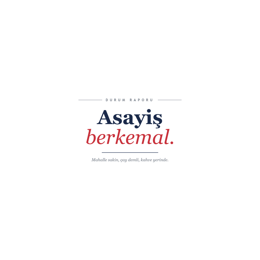 Asayiş Berkemal Yazılı Polis Kupası - Hediye Kutusu