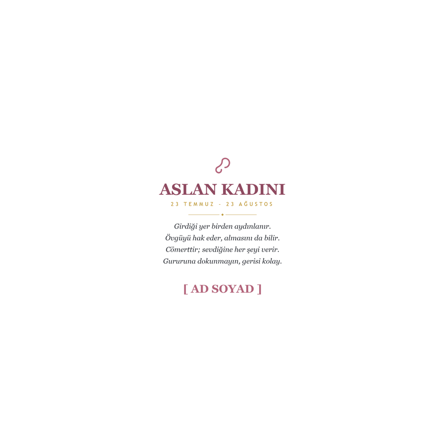 Aslan Kadını İsimli Kupa - Hediye Kutusu
