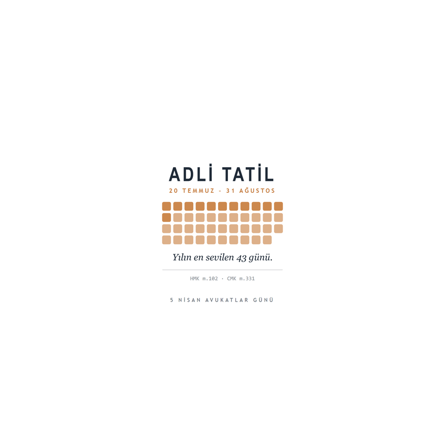 Adli tatil kupa tasarımının düz görünümü