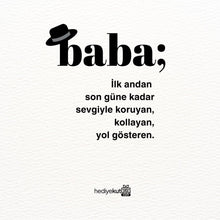 Babalar Günü Tebrik Kartı