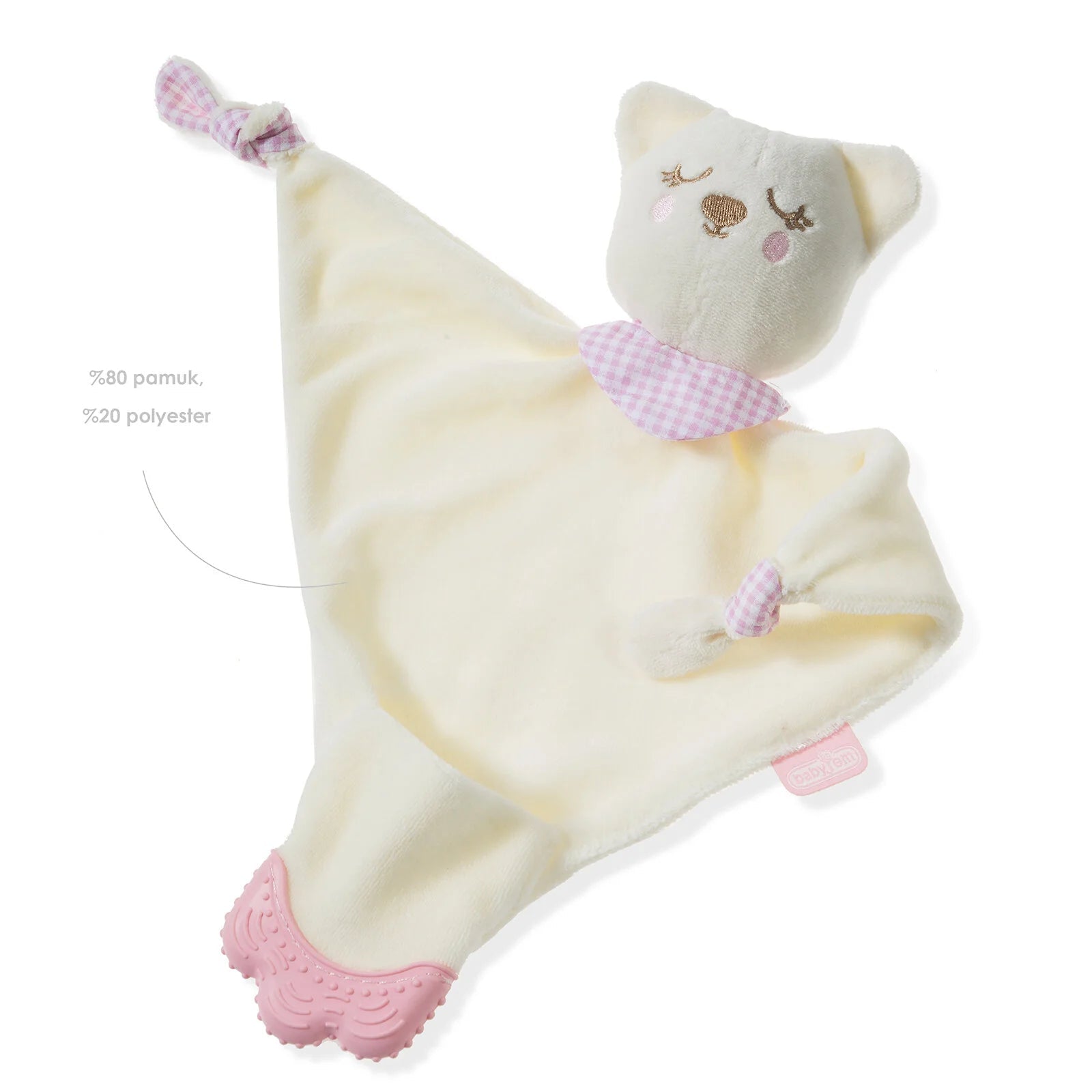 Babyjem Diş Kaşıyıcılı Uyku Arkadaşım Pembe - Hediye Kutusu