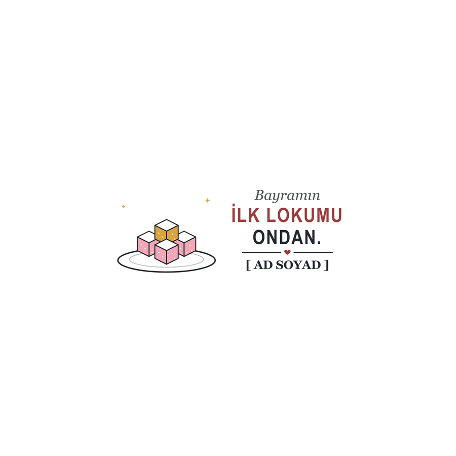 Bayramın İlk Lokumu - İsimli Babaanne Kupası - Hediye Kutusu
