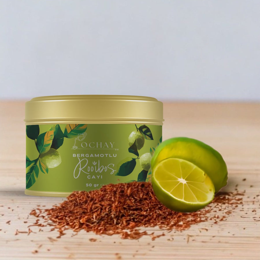 Begamotlu Rooibos Çayı 50 Gram - Hediye Kutusu