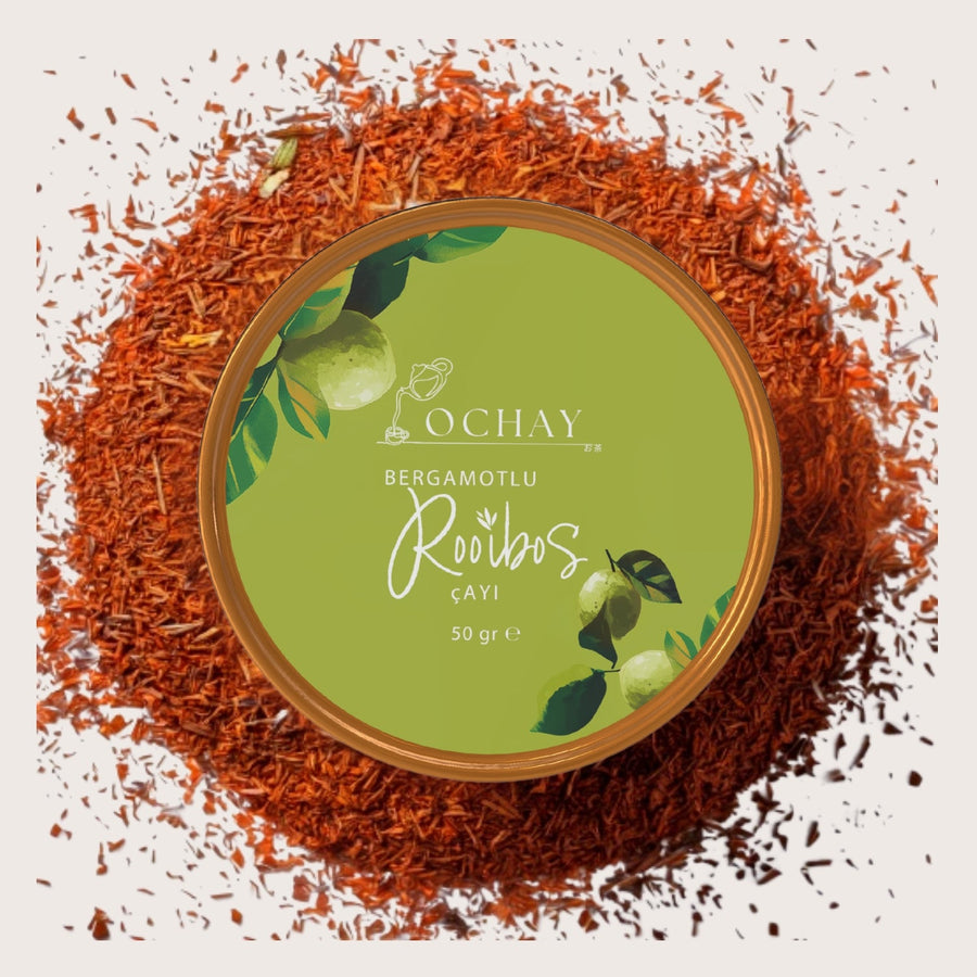 Begamotlu Rooibos Çayı 50 Gram - Hediye Kutusu