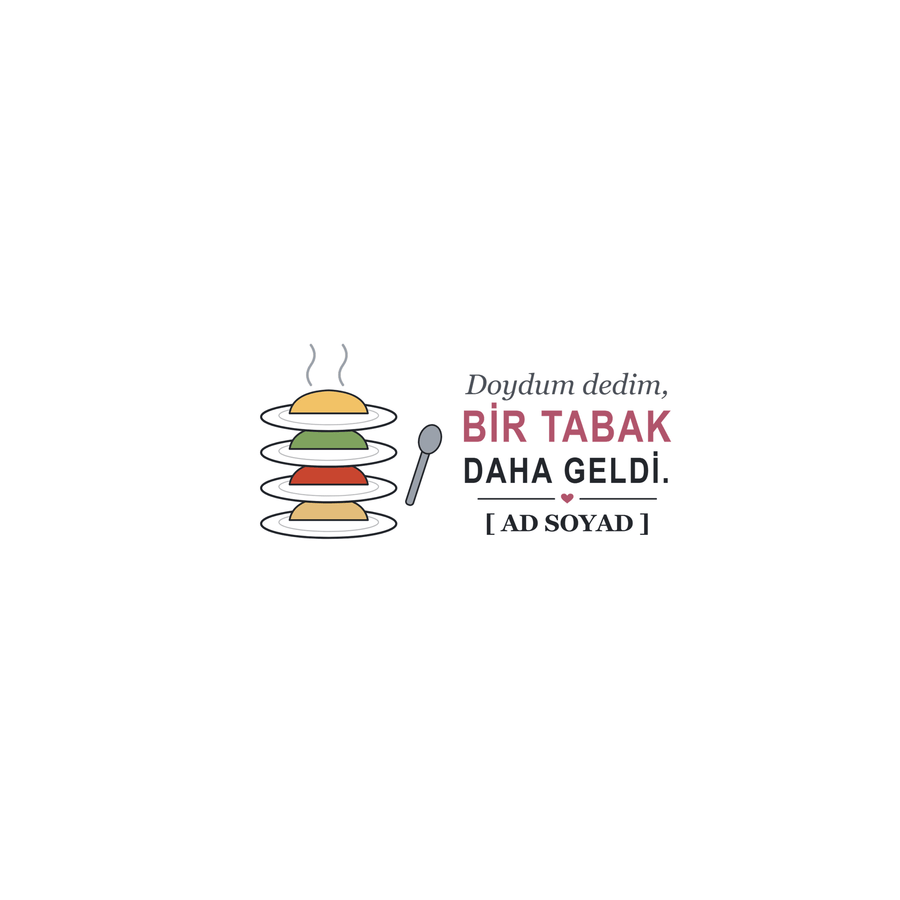 Bir Tabak Daha - İsimli Anneanne Kupası - Hediye Kutusu
