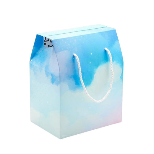 Bulut Desenli Hediye Kutusu