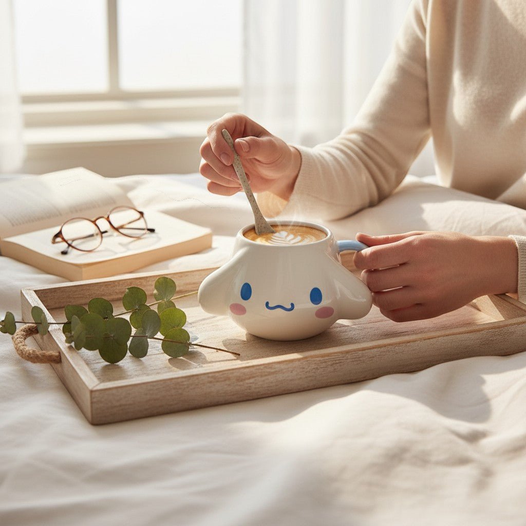 Cinnamoroll Porselen Kupa Bardak - Hediye Kutusu