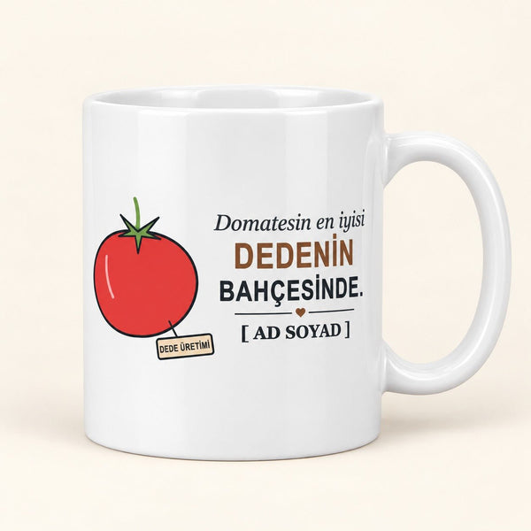 Dedenin Bahçesi - İsimli Dede Kupası - Hediye Kutusu