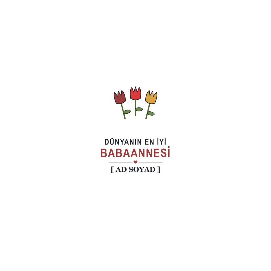 Dünyanın En İyi Babaannesi - İsimli Babaanne Kupası - Hediye Kutusu