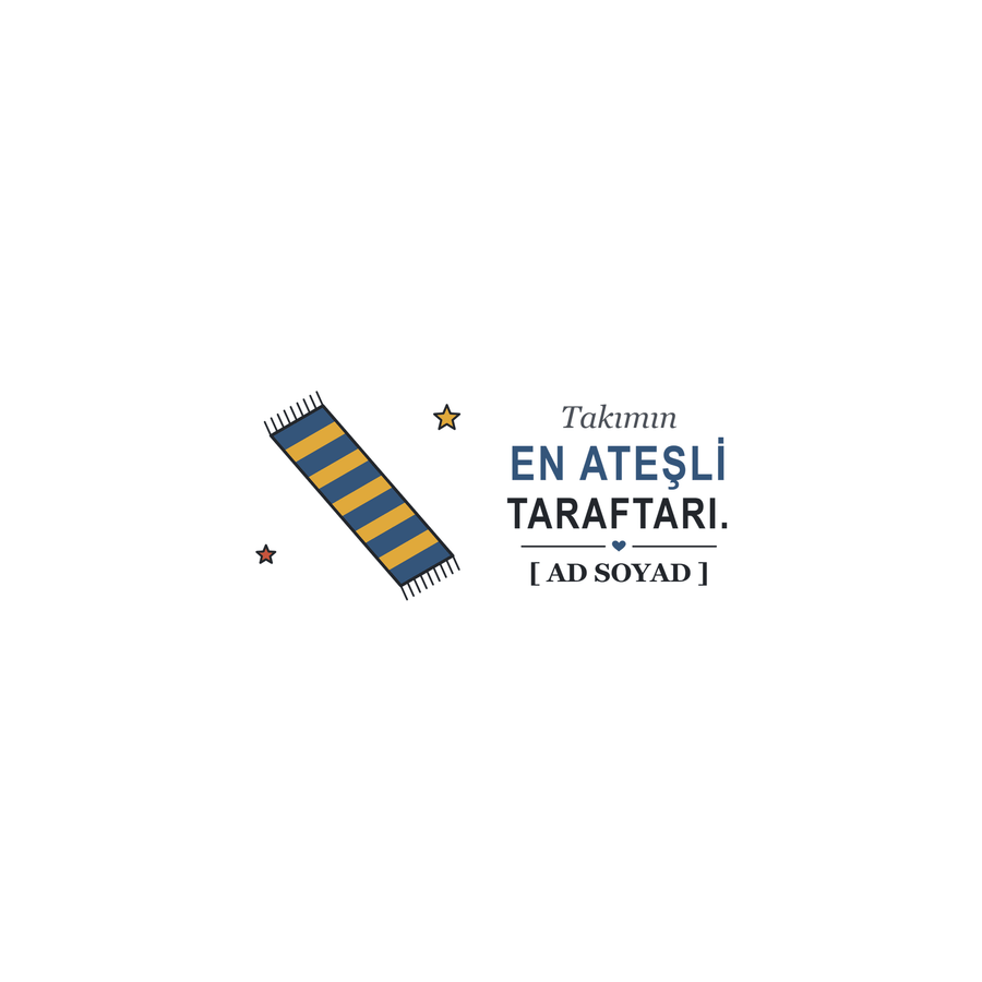 En Ateşli Taraftar - İsimli Amca Kupası - Hediye Kutusu