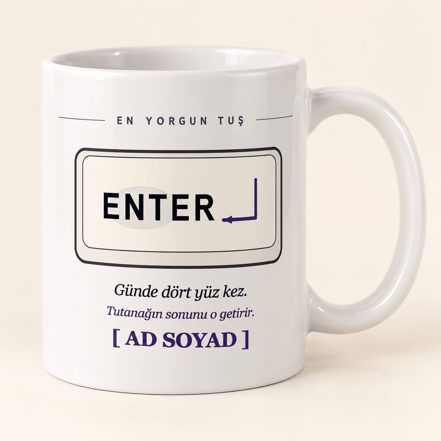 Enter Tuşu Kahve Molası Hediye Kutusu - Hediye Kutusu