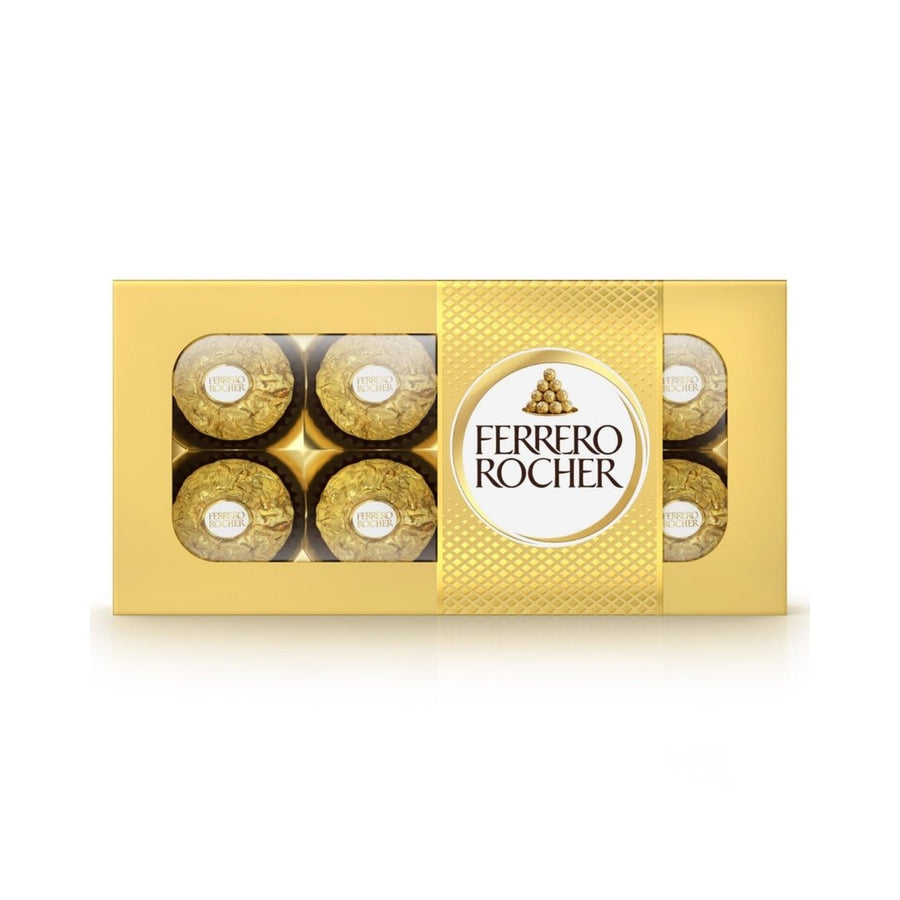 Ferrero Rocher Çikolata 100 Gr 8'li - Hediye Kutusu