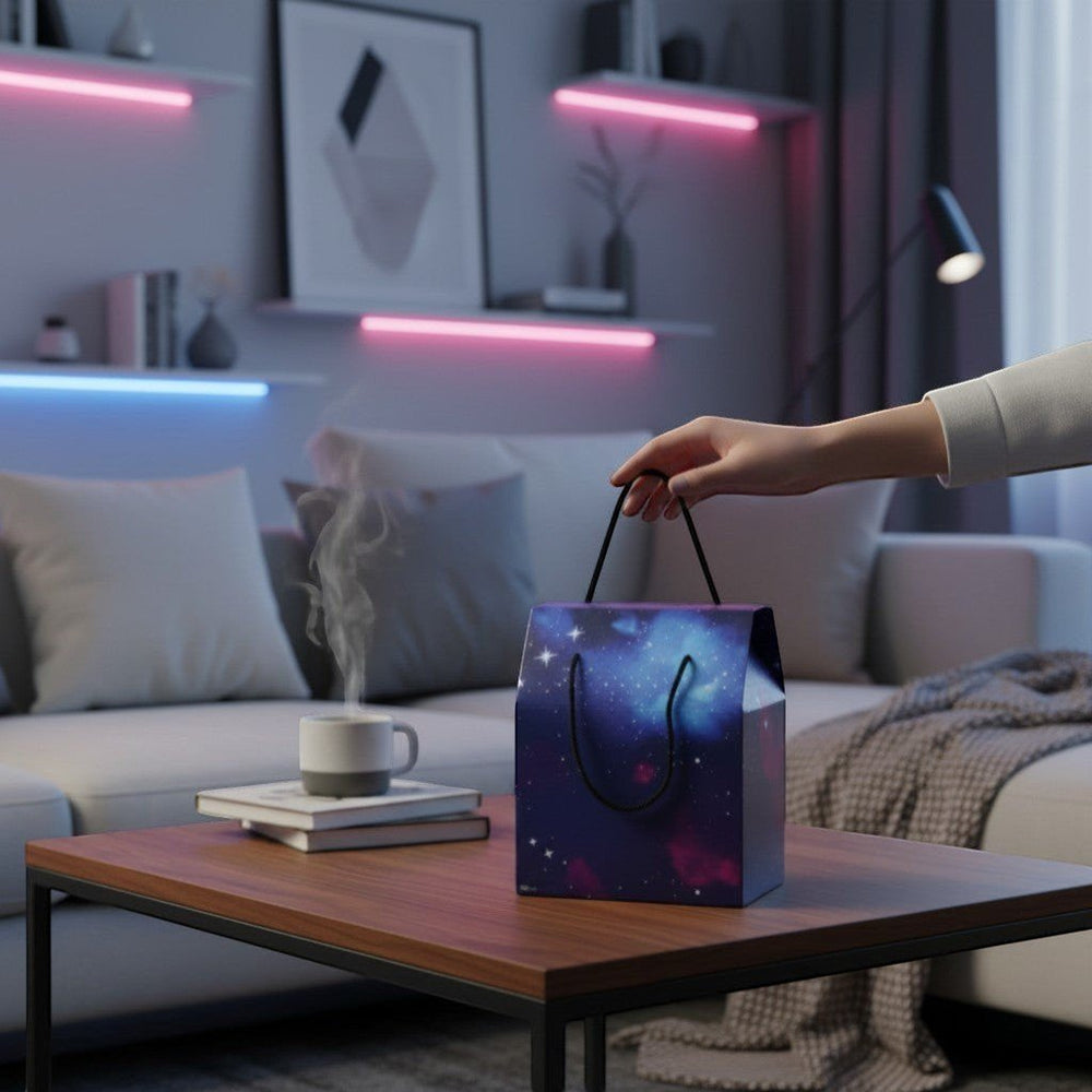 Galaksi Siyahı Premium Konsept Hediye Kutusu - Hediye Kutusu
