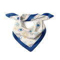 Göz Desenli Mavi Bandana