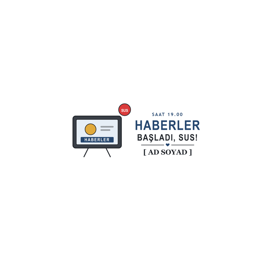 Haberler Başladı - İsimli Baba Kupası - Hediye Kutusu