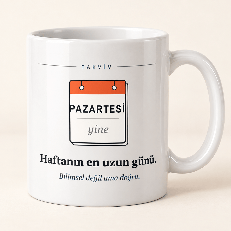 "Haftanın En Uzun Günü" Pazartesi Kupası - Hediye Kutusu