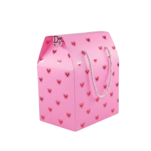 Pembe Kalpli Premium Konsept Hediye Kutusu