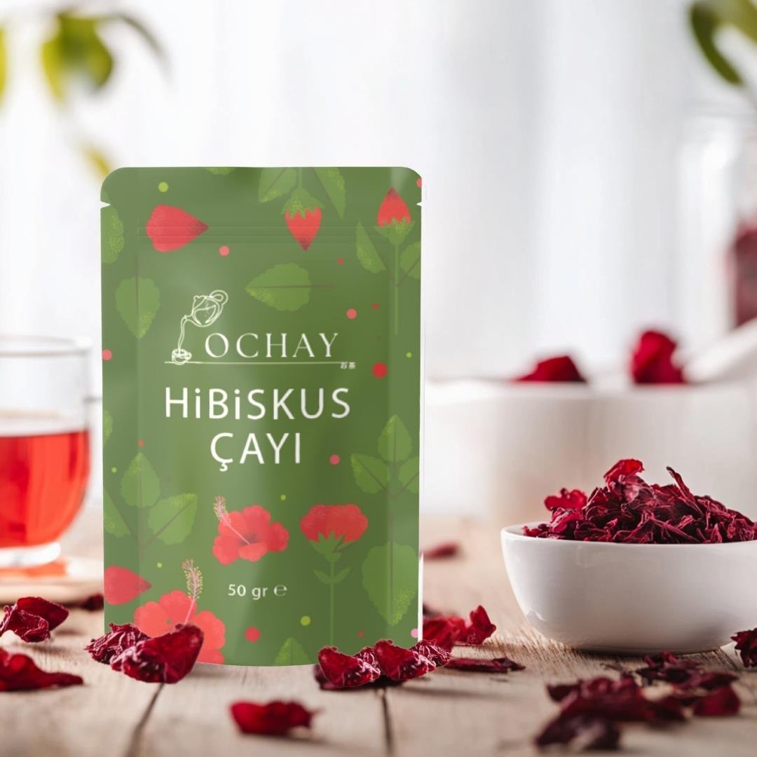 Hibiskus Çayı 50 Gram - Hediye Kutusu