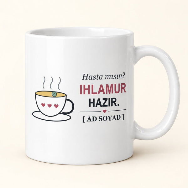 Ihlamur Hazır - İsimli Anneanne Kupası - Hediye Kutusu