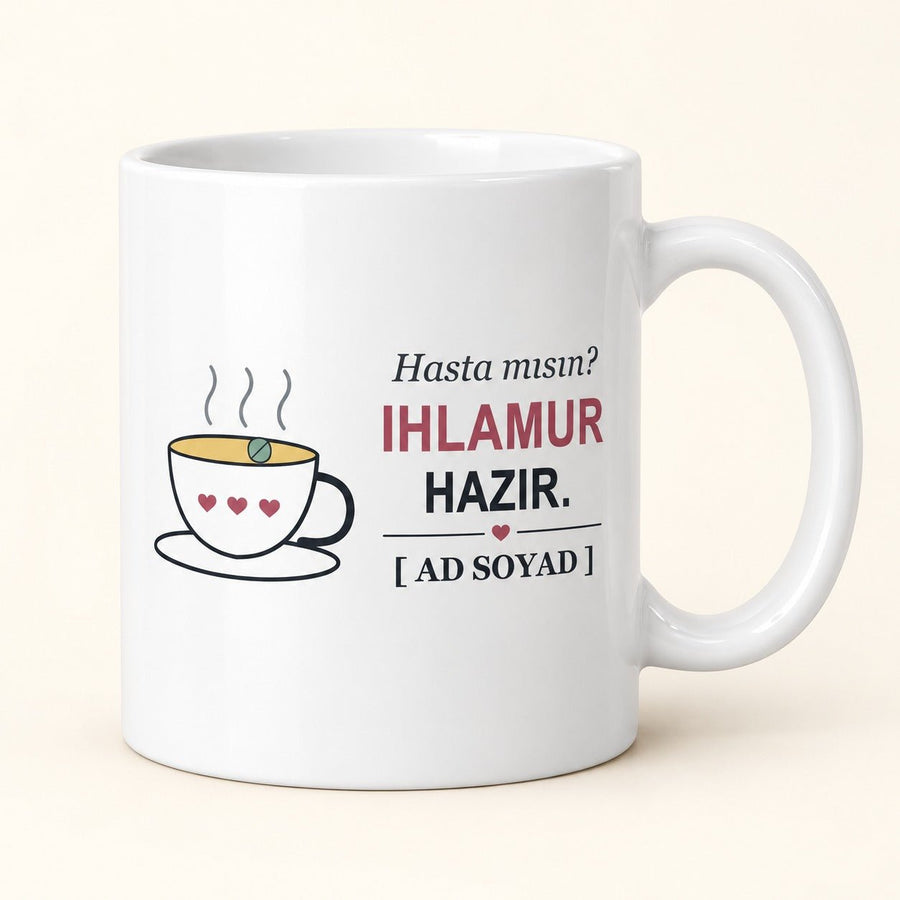 Ihlamur Hazır - İsimli Anneanne Kupası - Hediye Kutusu