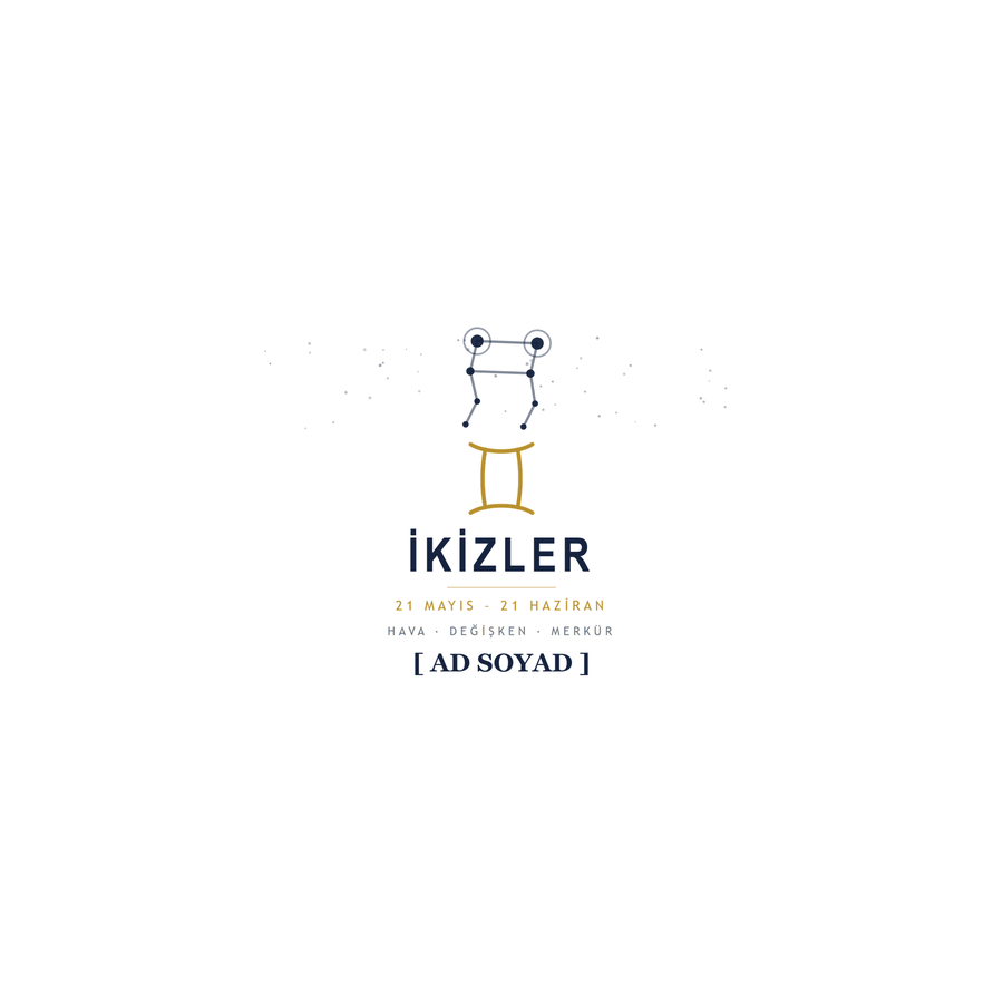 İkizler Burcu İsimli Kupa - Hediye Kutusu