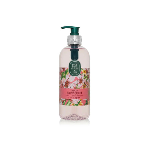 Japon Kiraz Çiçeği Doğal Zeytinyağlı Sıvı Sabun 500 ml