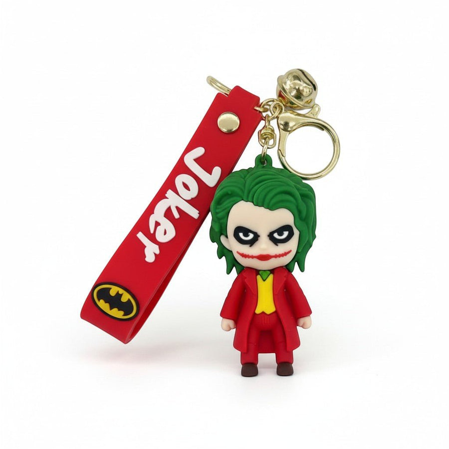 Joker Silikon Anahtarlık Kırmızı - Hediye Kutusu