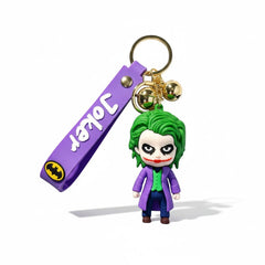 Joker Silikon Anahtarlık Mor - Hediye Kutusu