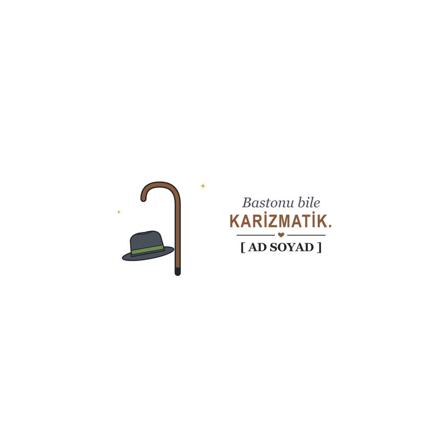 Karizmatik Dede - İsimli Dede Kupası - Hediye Kutusu