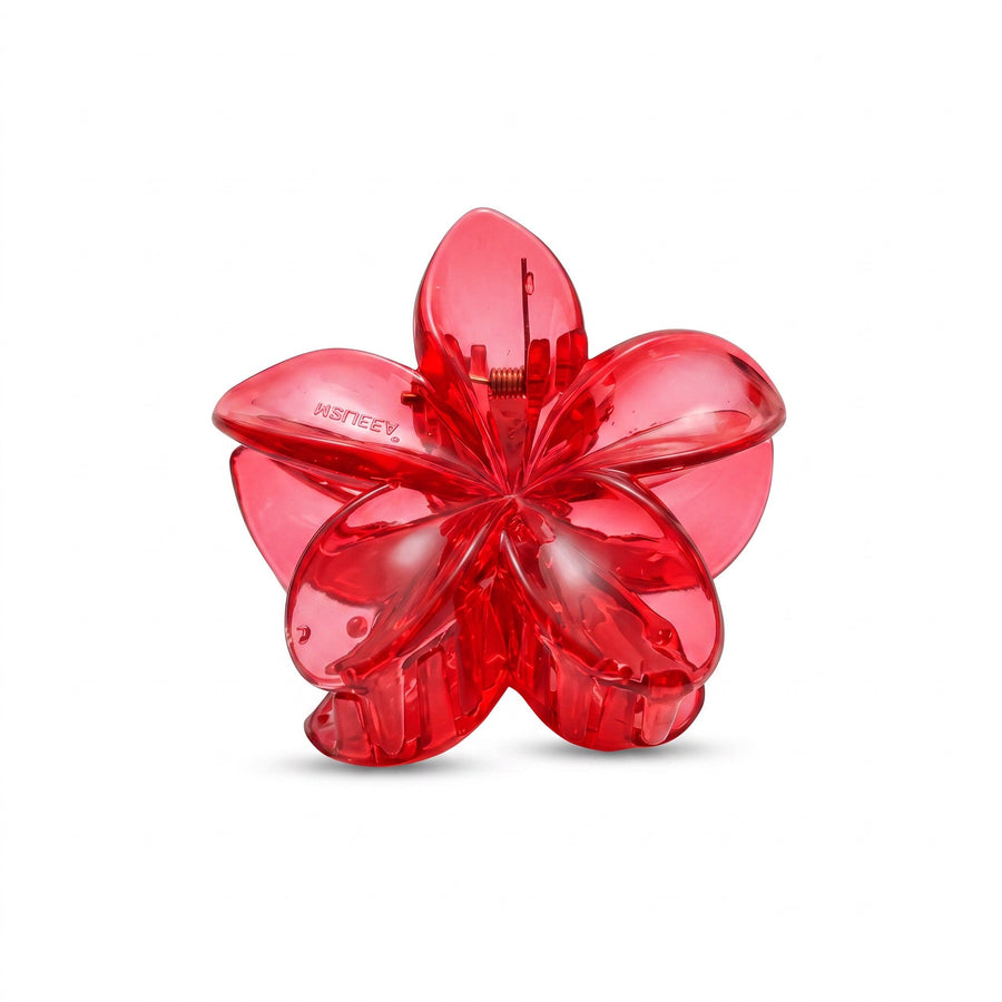 Kırmızı Lotus Toka 8 cm - Hediye Kutusu